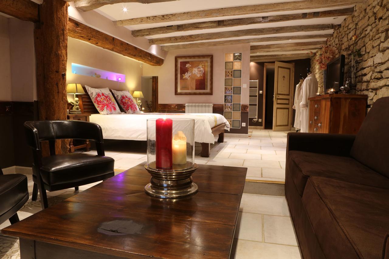 Chambres D'Hotes Le Repere Des Anges Et Spa Larnod 外观 照片